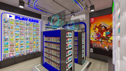 ออกแบบ ผลิต และติดตั้งร้าน : ร้าน Blank GameStore Shop เอกมัย กทม.